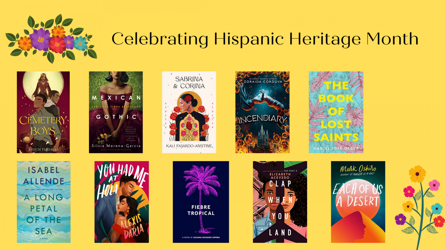 Hispanic Heritage Month Authors Tricia Copeland & Maria Jane